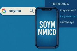 A picture showing trending keywords