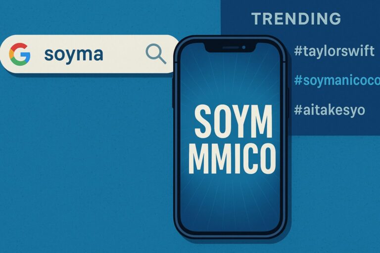 A picture showing trending keywords