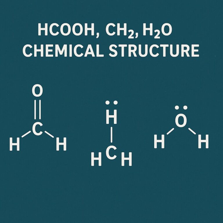 The HCOOH CH₂ H₂O chemical formula