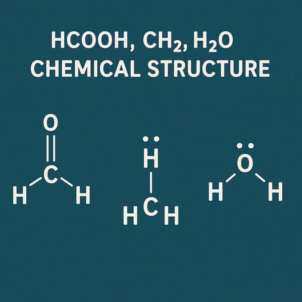 The HCOOH CH₂ H₂O chemical formula