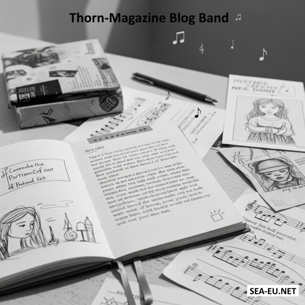 An image describing the Thorn-Magazine Blog Band