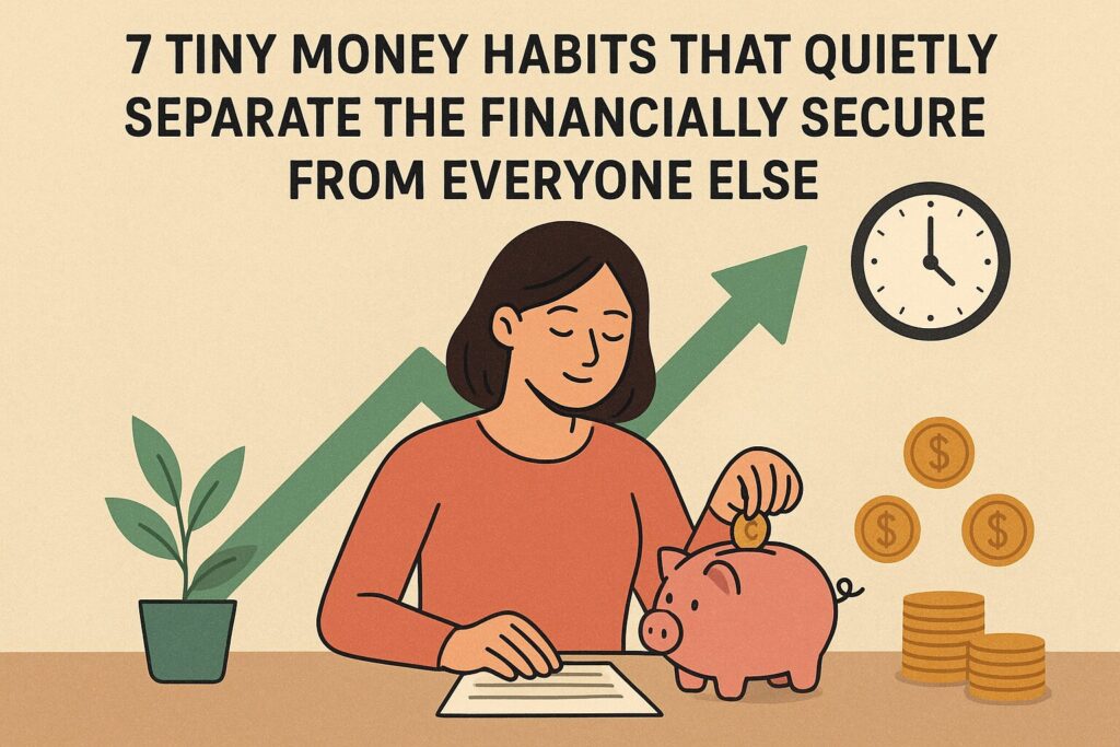 7 Tiny Money Habits That Quietly Separate the Financially Secure from Everyone Else