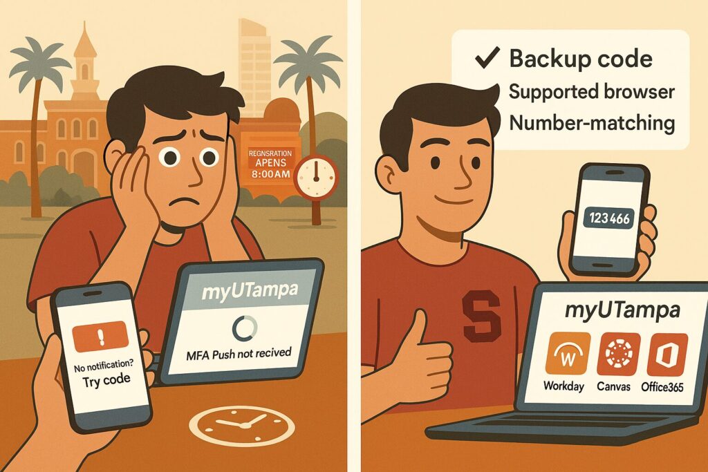 UTampa students are fed up—and the myUTampa login might be the reason why
